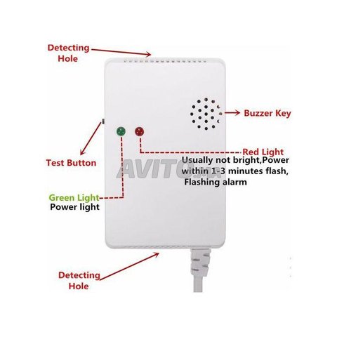 Détecteur de fuite de gaz, Détecteur de gaz Maroc