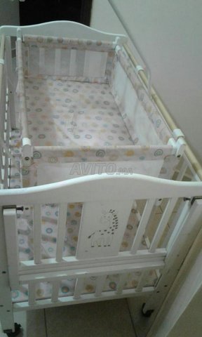 Lit Pour Bebe Double Hamza Equipements Pour Enfant Et Bebe A Casablanca Avito Ma