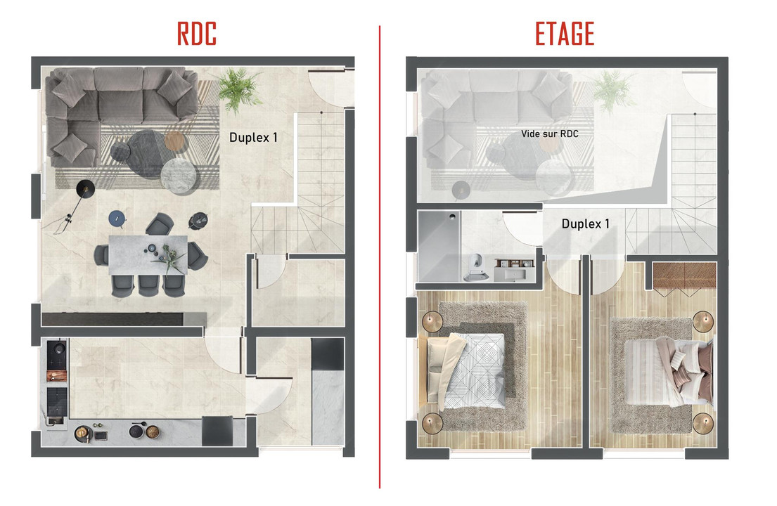 Appartement de 2 chambres 🏠 sur Majorelle, Marrakech à vendre dans le nouveau projet RESIDENCE ASSAFAA MAJORELLE par le promoteur immobilier ASSAFAA BAYT | Avito Immobilier Neuf - image 1