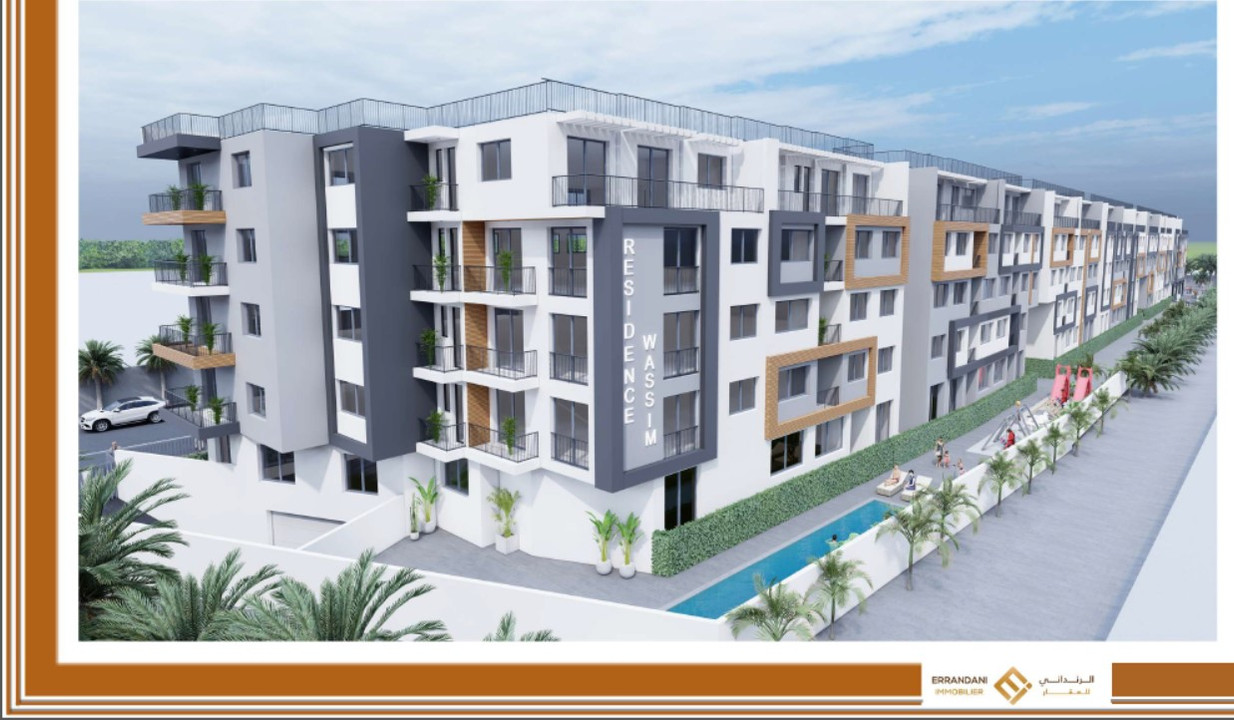 Appartement de 3 chambres 🏠 sur Mohamed VI Wifak, Témara à vendre dans le nouveau projet Résidence WASSIM par le promoteur immobilier ERRANDANI IMMOBILIER | Avito Immobilier Neuf - image 1