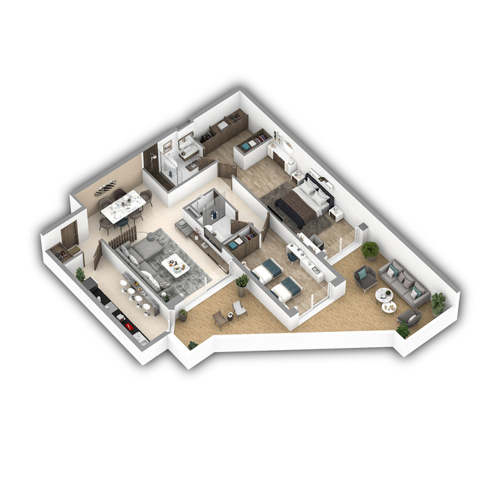 Appartement de 2 chambres 🏠 sur Hay hassani, Casablanca à vendre dans le nouveau projet CENTRAL SQUARE HAY HASSANI par le promoteur immobilier IMMO VALUE PARTNERS | Avito Immobilier Neuf - image 1