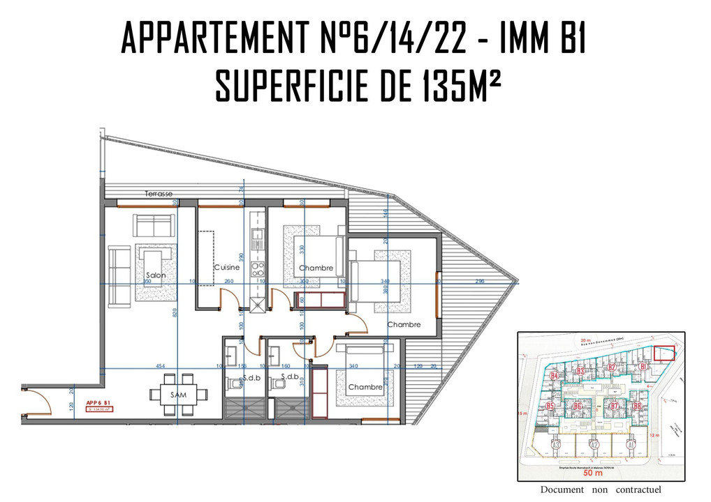 Appartement de 3 chambres 🏠 sur Majorelle, Marrakech à vendre dans le nouveau projet RESIDENCE ASSAFAA MAJORELLE par le promoteur immobilier ASSAFAA BAYT | Avito Immobilier Neuf - image 1