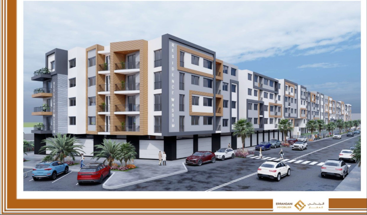Appartement de 2 chambres 🏠 sur Mohamed VI Wifak, Témara à vendre dans le nouveau projet Résidence WASSIM par le promoteur immobilier ERRANDANI IMMOBILIER | Avito Immobilier Neuf - image 1