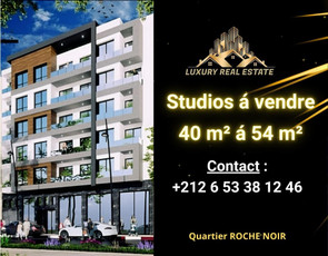 Studios neufs à Roche noir Casablanca