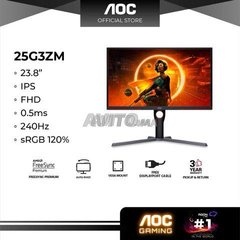 Ecran AOC 24.5″ LED 25G3ZM Maroc - 240Hz FHD 0.5ms
