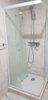 cabine de douche avec receveur en céramique  - 1
