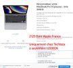 MacBook Pro 2020 i5 10th 3.8 RAM 16 Go SSD 512 Go - 3